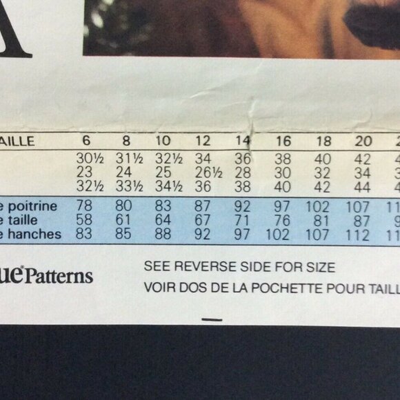 Vogue 1479 Sewing Pattern Albert Nipon Dress Size 10 American Designer 80s Uncut - Picture 4 of 4